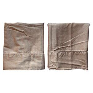 2 SFERRA Serano FINE LINENS KING 100% Egyptian Cotton 17415 Italy Pillowcases
